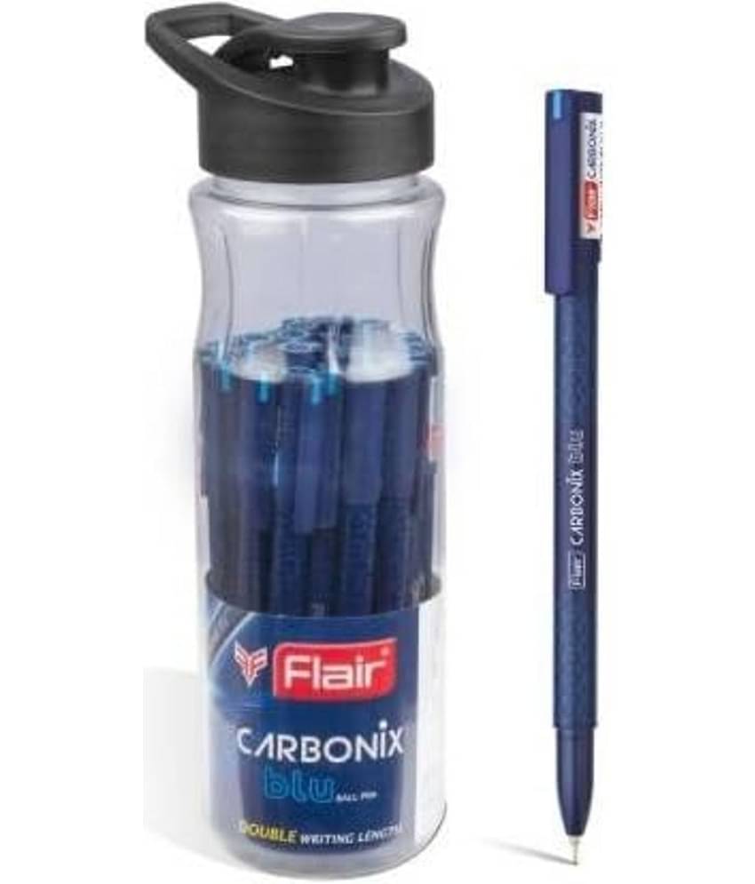 Flair Carbonix Ball PenSet Of 25, Blue Ink
