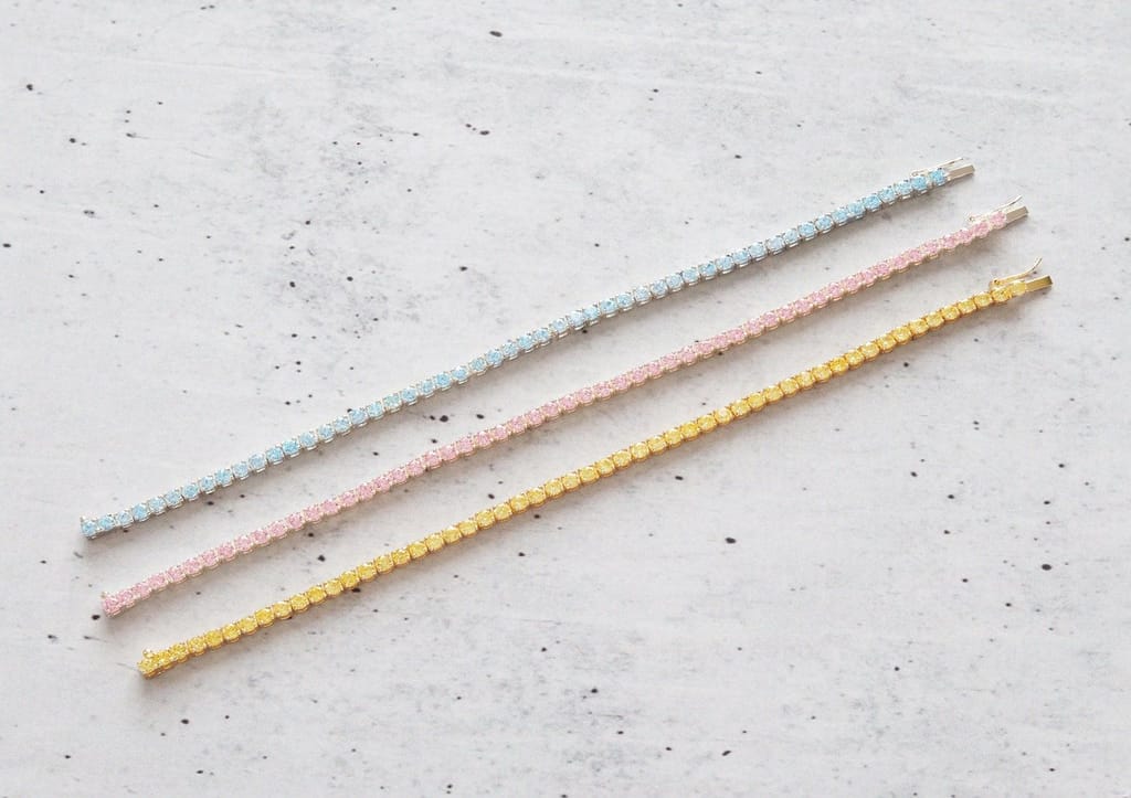 Pastel Tennis Bracelet