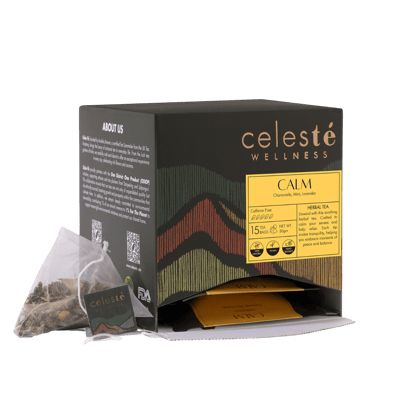 Chamomile Tea Bags | Herbal Tea - 15 Count-15 Pyramid Tea Bags