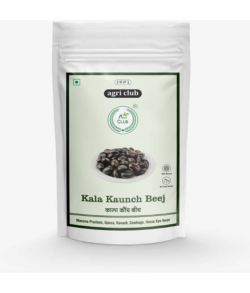AGRI CLUB Kala Kaunch Beej Raw Herbs 450Gm