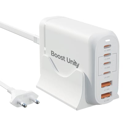 Boost Unity 100 6 USB Port 100W Desktop GaN Charging Station UM1182
