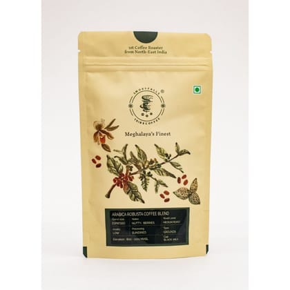 MEDIUM ROASTED COFFEE GROUNDS - 100 gm - 100 gm