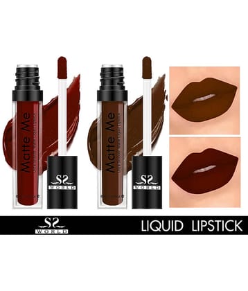 ssworld Brown Matte Lipstick 6