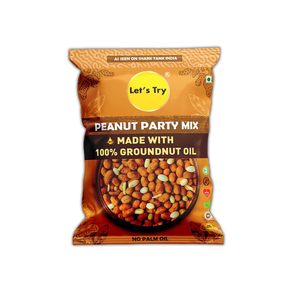 Let's Try Peanut Party Mix - 173g