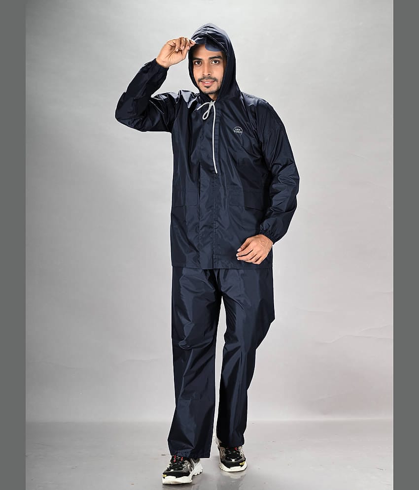 lux venus Navy Blue PVC Men's Rain Suit ( Pack of 1 )