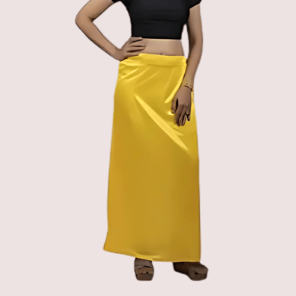 Gleaming silk slip of Saree's shapewear for ladies - Shapewear | Buy online on ZillyBuy