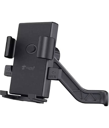 TANTRA S3B Rear Mirro Mobile Holder for Bikes One Touch Technology Bike Mobile Holder for Maps and GPS Navigation, 360° Rotation, Firm Griping, Anti Shake Phone Holder for Bike Accessories