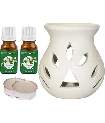 Peepalcomm Ceramic Aroma Oils & Diffusers Set - Pack of 5