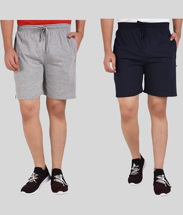 Neo Garments - Multi Cotton Men's Shorts ( Pack of 2 )