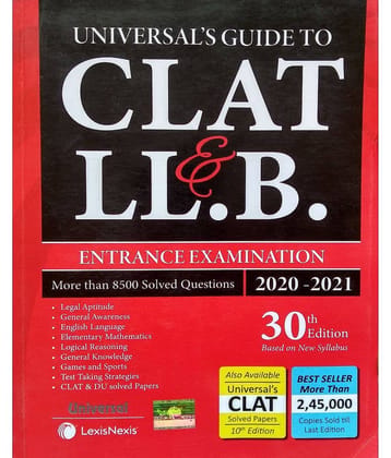 CLAT & LL.B. In English 1237 Pages
