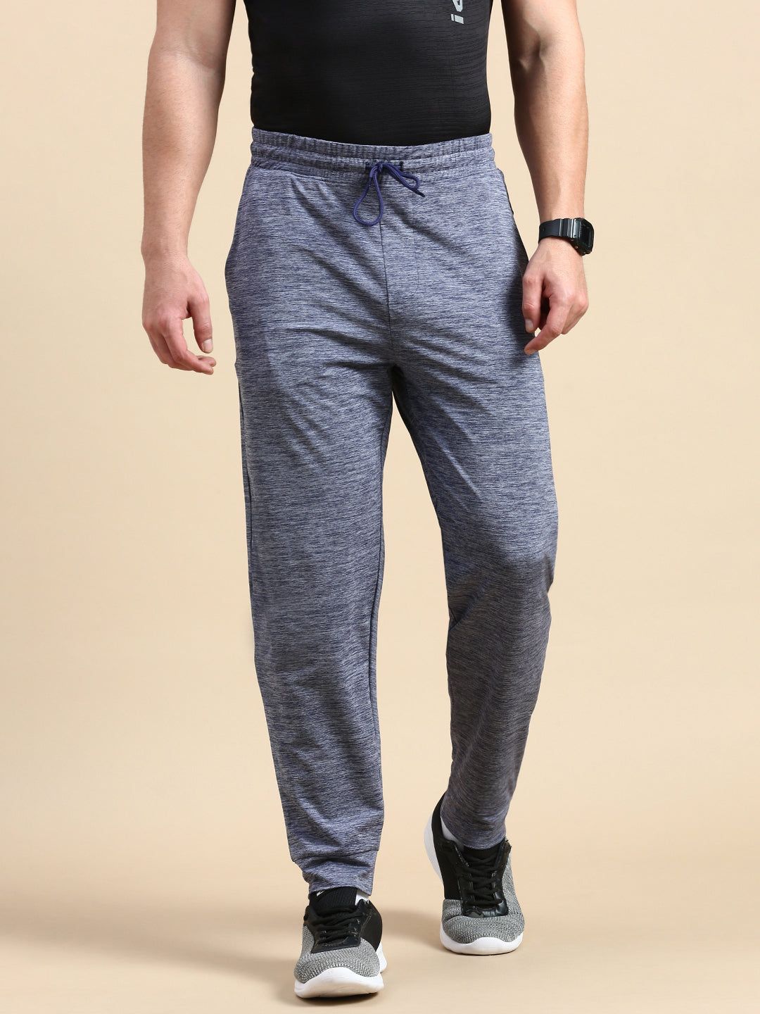 Classic Polo Men's Bottom Polyester Grey Slim Fit Active Wear Track Pants | GEN-X-TP-03 C