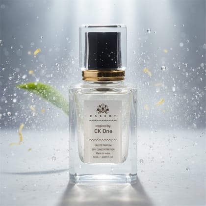 Essent Perfumes CK One Eau de Parfum (EDP) – Fresh Citrus Green Aromatic Long Lasting Perfume – Unisex Fragranc