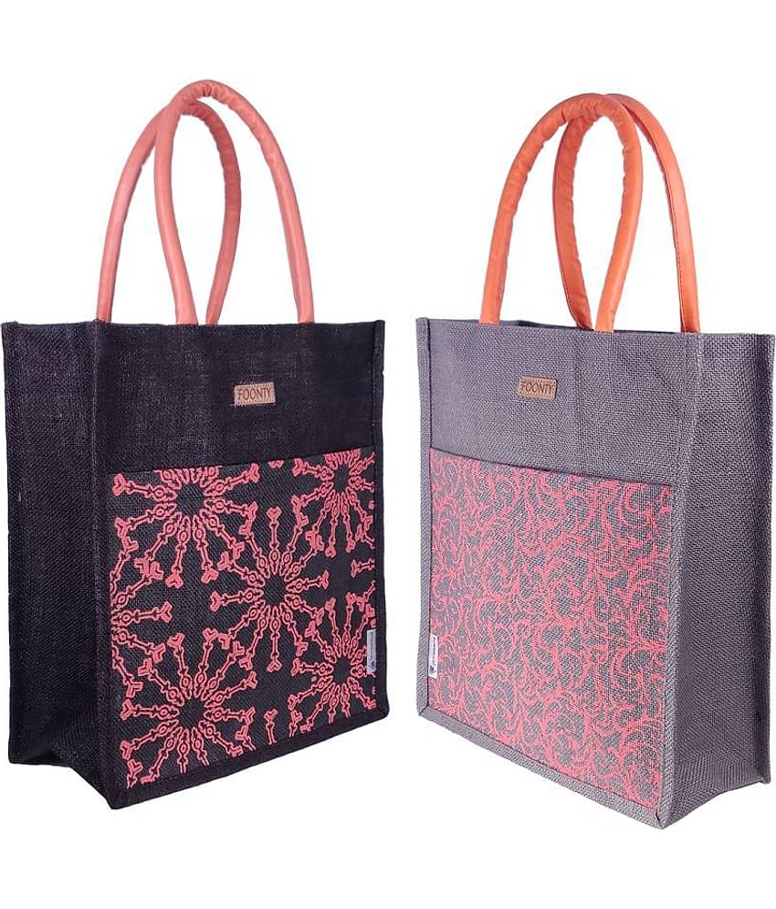 Foonty Multi Lunch Bags - 2 Pcs