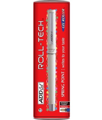 ADD Gel Roll Tech Gel Pen - Blue Set of 3