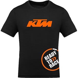 FastB Men Typography Round Neck Black T-Shirt