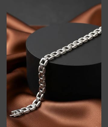 Style Wind Silver Bracelet ( Pack of 1 )