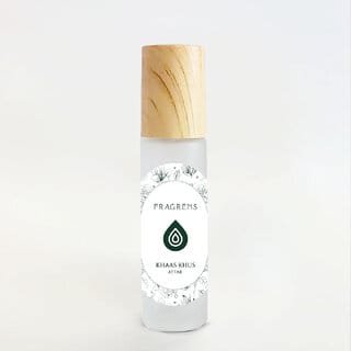 Fragrens Khaas Khus AttarRefreshing Vetiver Cooling Natural Attar  Long Lasting Herbal Aroma Perfume Oil for All(10ml)