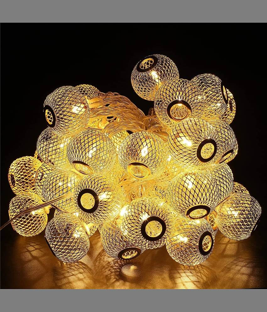 MIRADH Yellow 3Mtr String Light ( Pack of 1 )