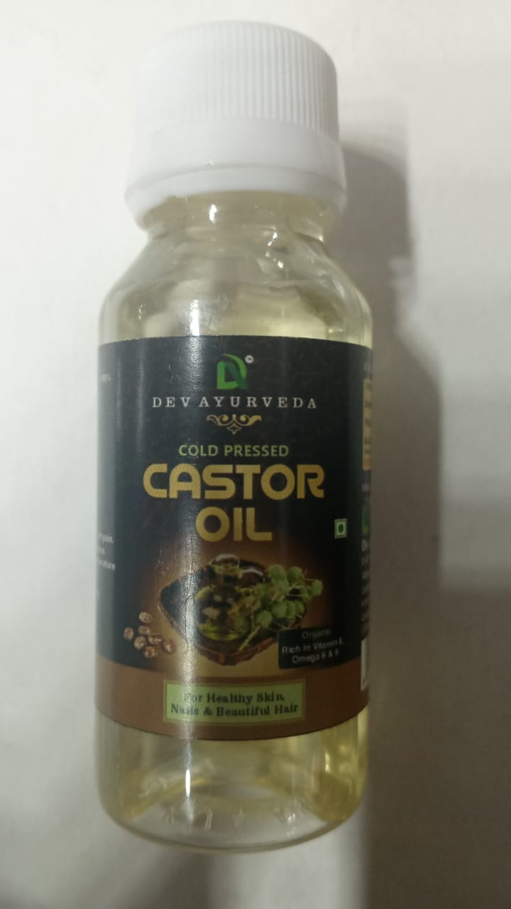 Dev ayurveda cold pressed castor oil 50 ml 