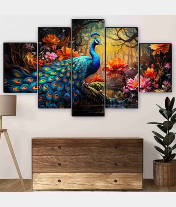 Saf Bird Painting Without Frame