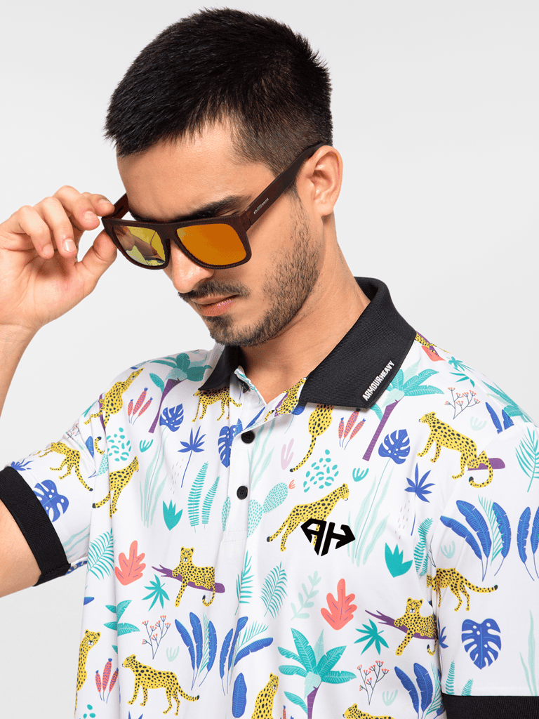 AH Ultra - Leopard & Tropical Fun Polo