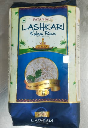 Patanjali lashkari kolan rice