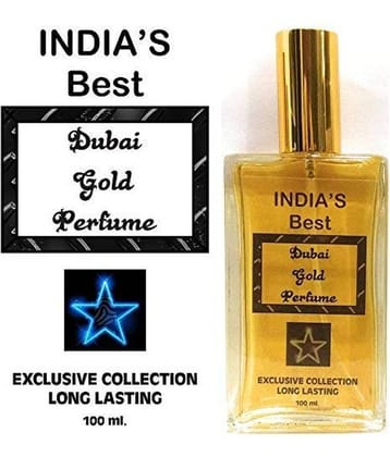 INDRA SUGANDH BHANDAR Attar Dubai Gold Pure Arabic Perfume 24 Hours Long Lasting Fragrance 100ml Spray Pack
