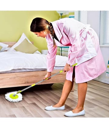 Green Tales - Handle Mop ( Extendable Mop Handle with 360 Degree Movement )
