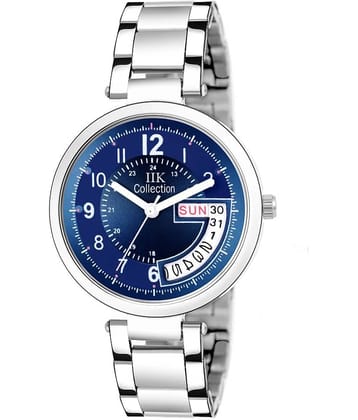 IIK COLLECTION Stainless Steel Round Womens Watch