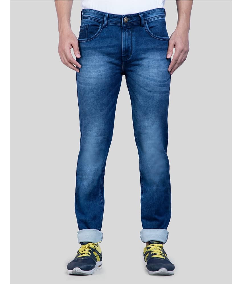 HJ HASASI Blue Slim Fit Jeans
