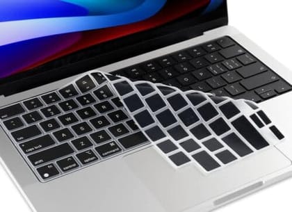 Keyguard Cover for MacBook Pro M3 2023 Ultra Thin Keyboard Cover Skin (Compatible with 14" and 16")