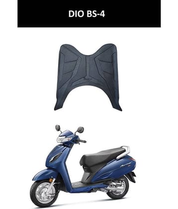 Autoxygen Anti skid Scooter/Scooty Foot Mat Rubber Floor Mat Accessories for Honda Dio BS-4