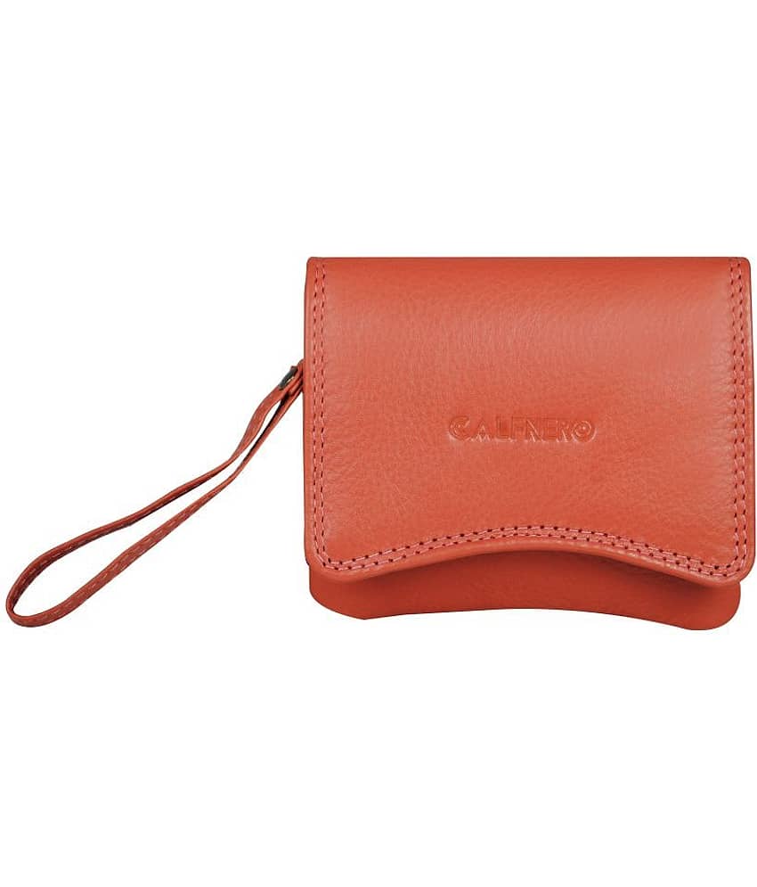 Calfnero Orange Wallet