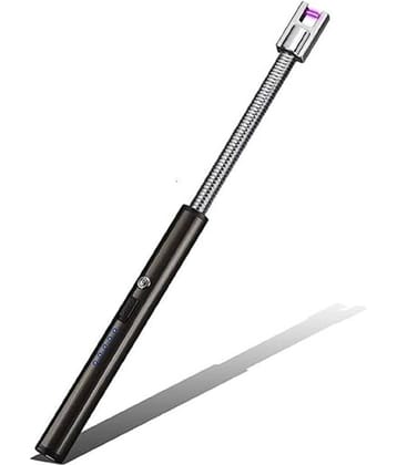 Tools Titan Black Stainless Steel Kitchen Electric Gas Lighter ( Pack of 1 )