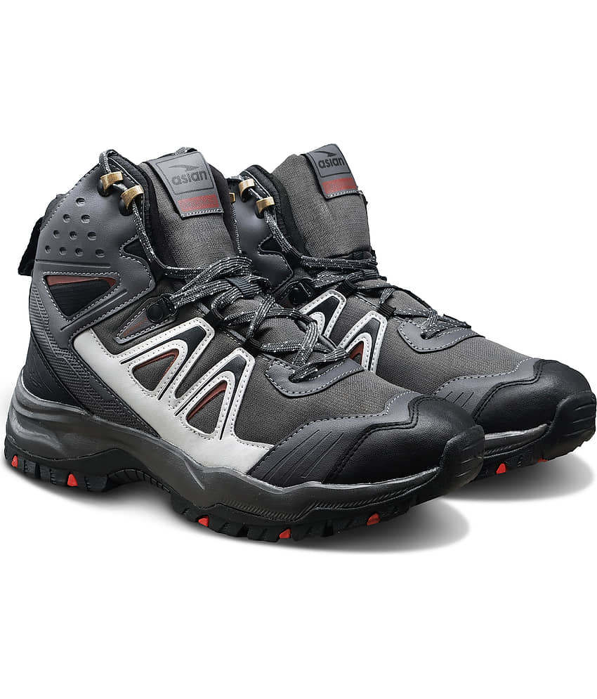 ASIAN EVEREST-24 Olive Men's Trekking Shoes