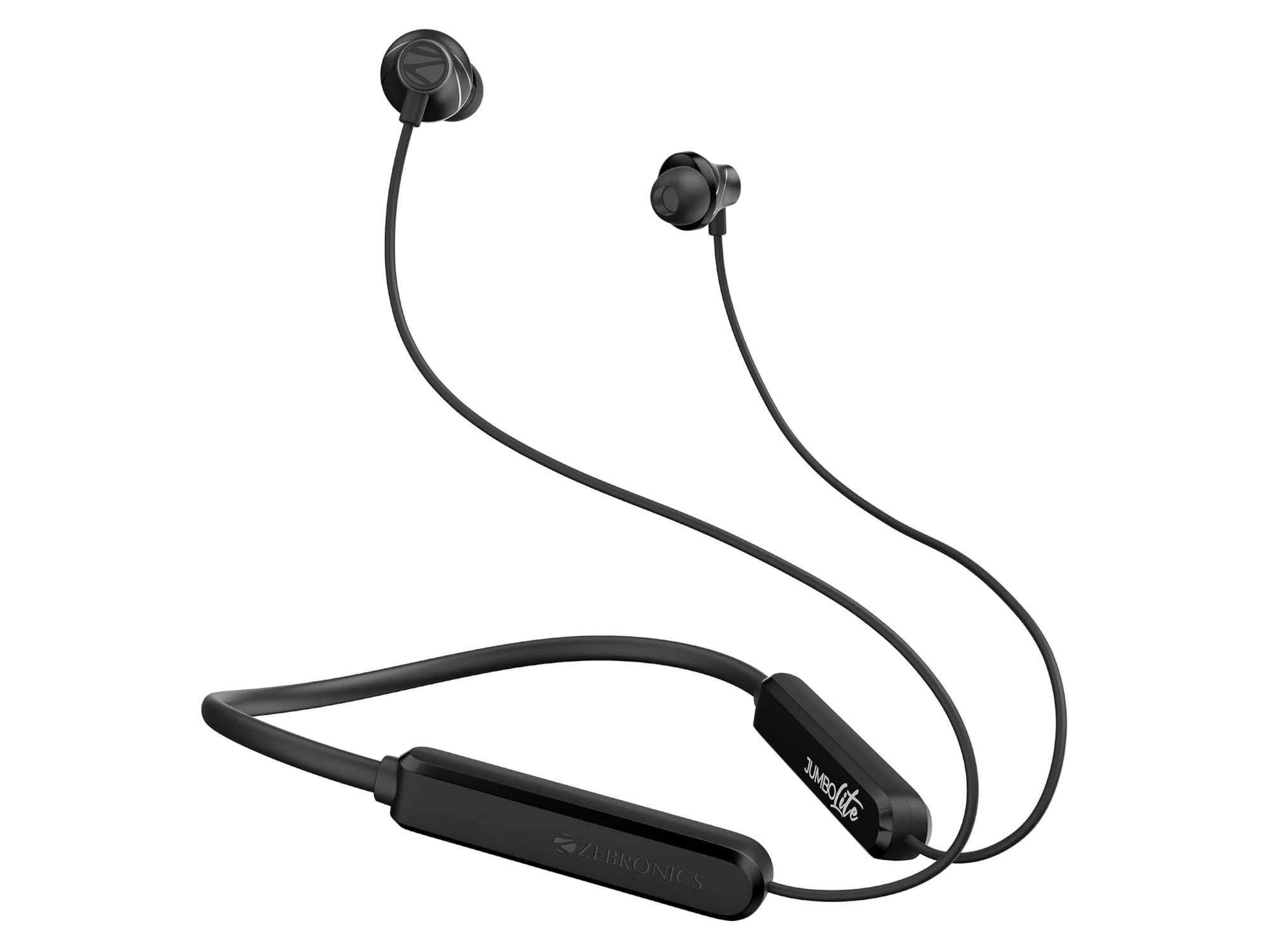 Zebronics Jumbo Lite Bluetooth Earphone - YOGA 7 Black