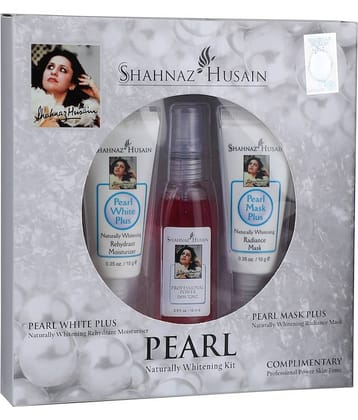 Shahnaz Husain White Pearl Kit - Skin Whitening Therapy - 10+10 gm