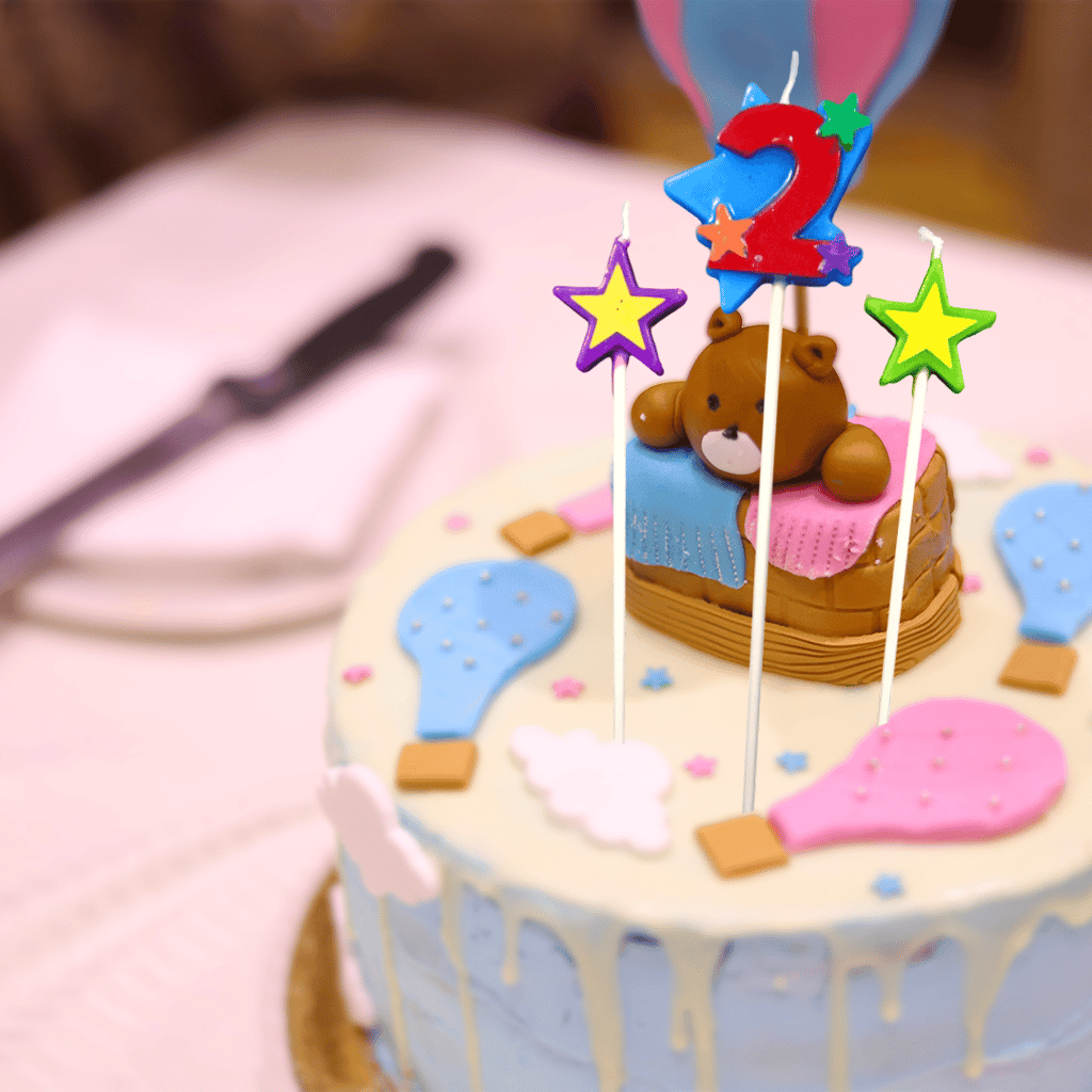 Number 2 Candle on Stick - 1 PC - Party and Festive Needs | Buy online on ZillyBuy