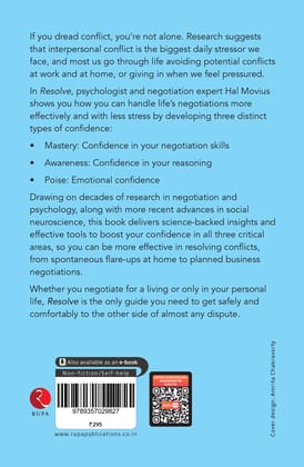 Resolve: Negotiating Life's Conflicts with Greater Confidence