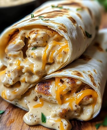 Lord Cheesynatorr Chicken Wrap