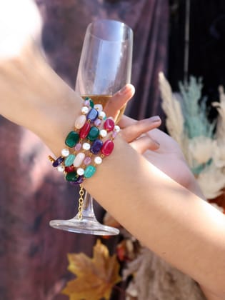 Larisa Multicolored Bracelet-Multicolored