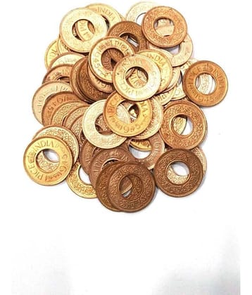 godhood - 1 Pice Mix Hole Copper Coin  Pack of 10 Numismatic Coins