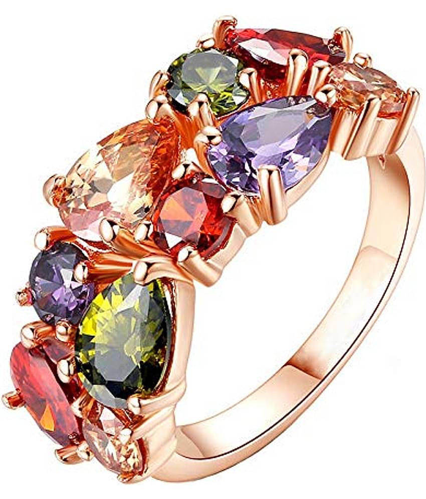 FASHION FRILL - Multicolour Rings ( Pack of 1 )