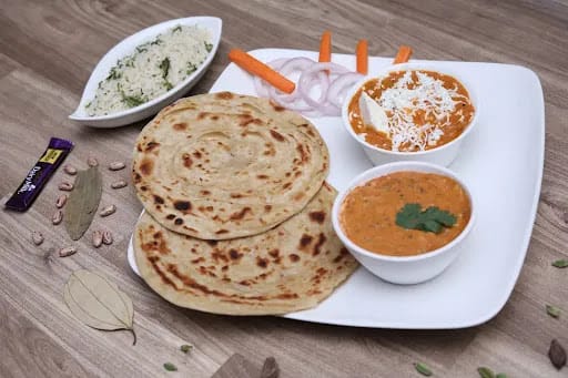 Laccha Paratha Thali