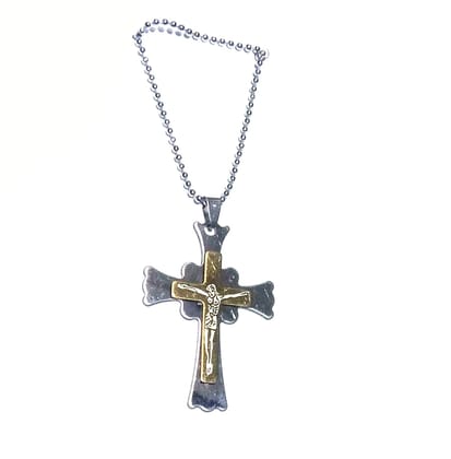 Nawani Cross Locket Pendant for Boys, Locket Necklace