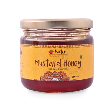 Pure Mustard Honey | Natural Raw Honey - Katori