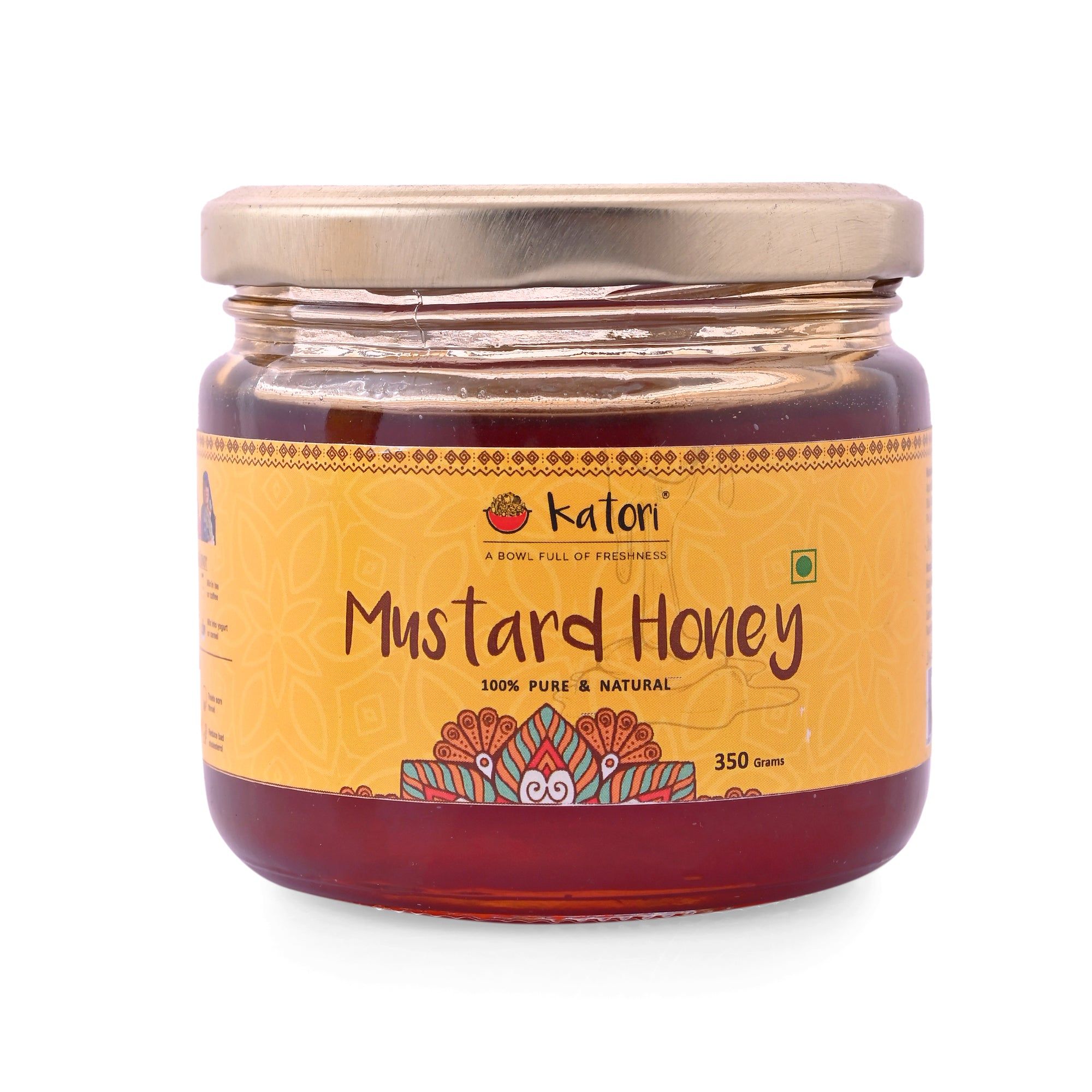 Pure Mustard Honey | Natural Raw Honey - Katori