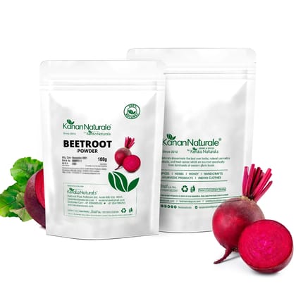 Kanan Naturale Beetroot Powder 100 gm  by Kerala Naturals