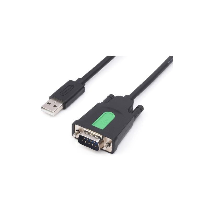 USB-A(M) to RS-232 DB9 Serial Cable, 9-Pin Male with Ultra Advanced Chipset - 1.5M