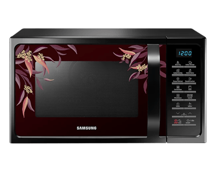 Samsung 28L SlimFry, Convection 1400W Microwave Oven, MC28H5025VR - 1year Warranty